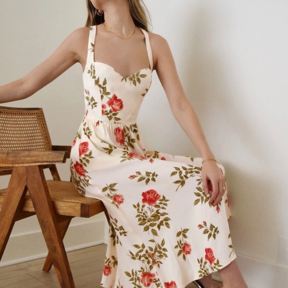 Reformation rose dress